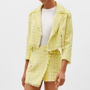 Bershka two pieces tweed set